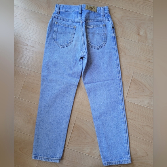 Vintage 1990s Lee light blue straight leg jeans - Picture 7 of 9